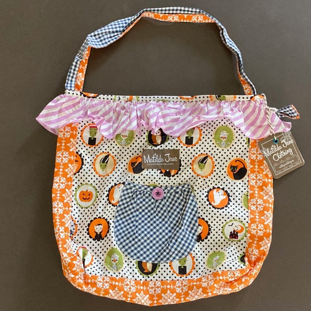 Matilda Jane Halloween Joey Bag, New w/ Tags, Trick or Treat Candy #24310A (04)